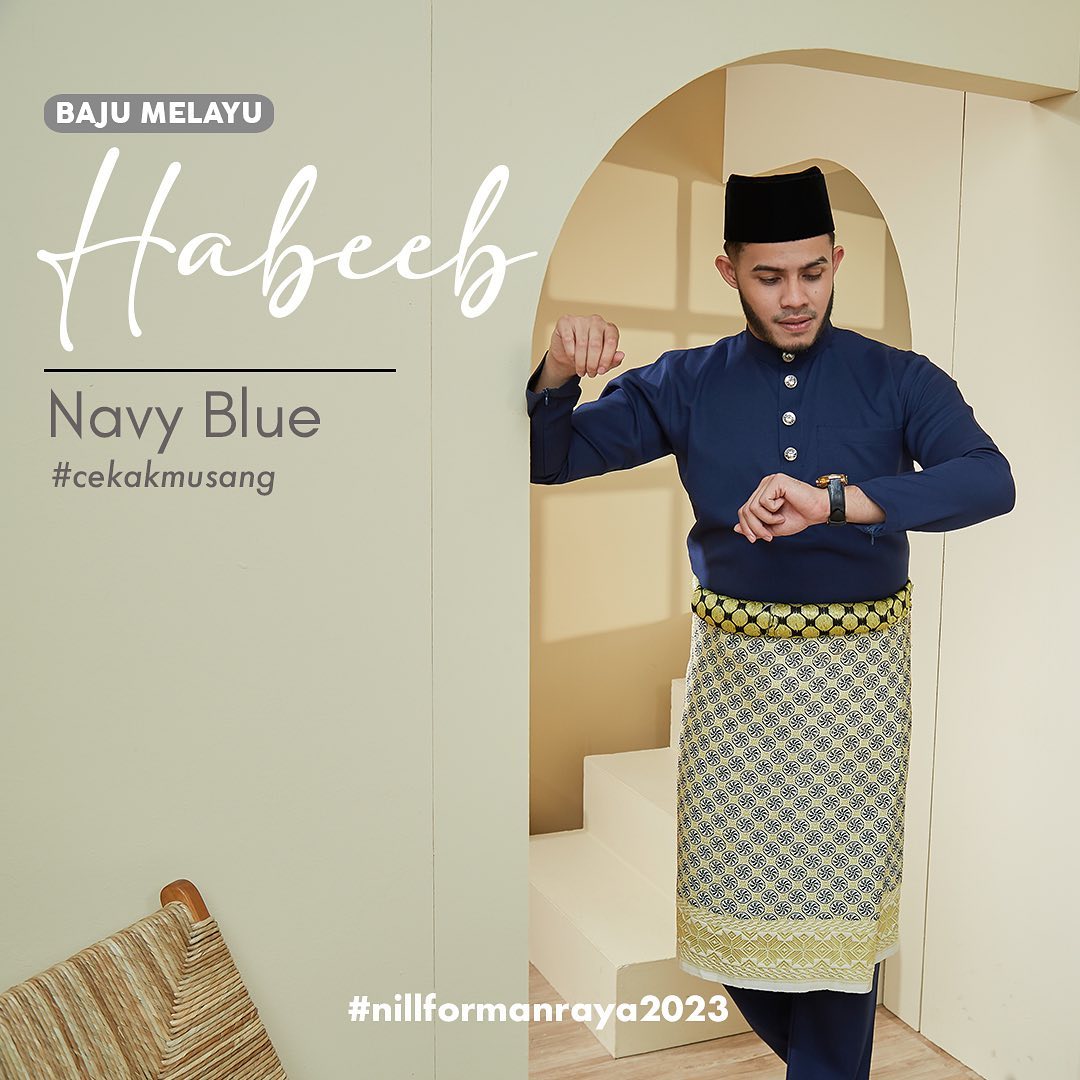 Habeeb (Navy Blue)